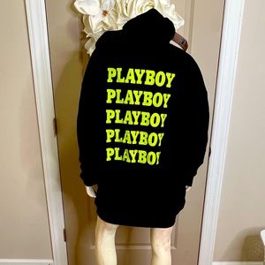 Missguided x Playboy oversized hoodie